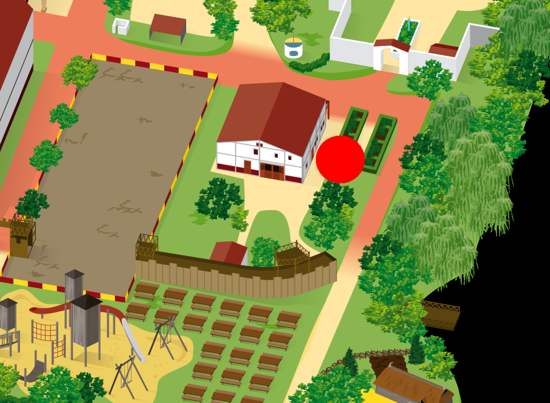 Roman herb garden